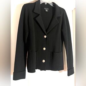 Black Knit Jacket